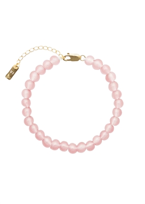 Candy Coral Blossom S bracelet Light Pink Gilded House Of Vincent 